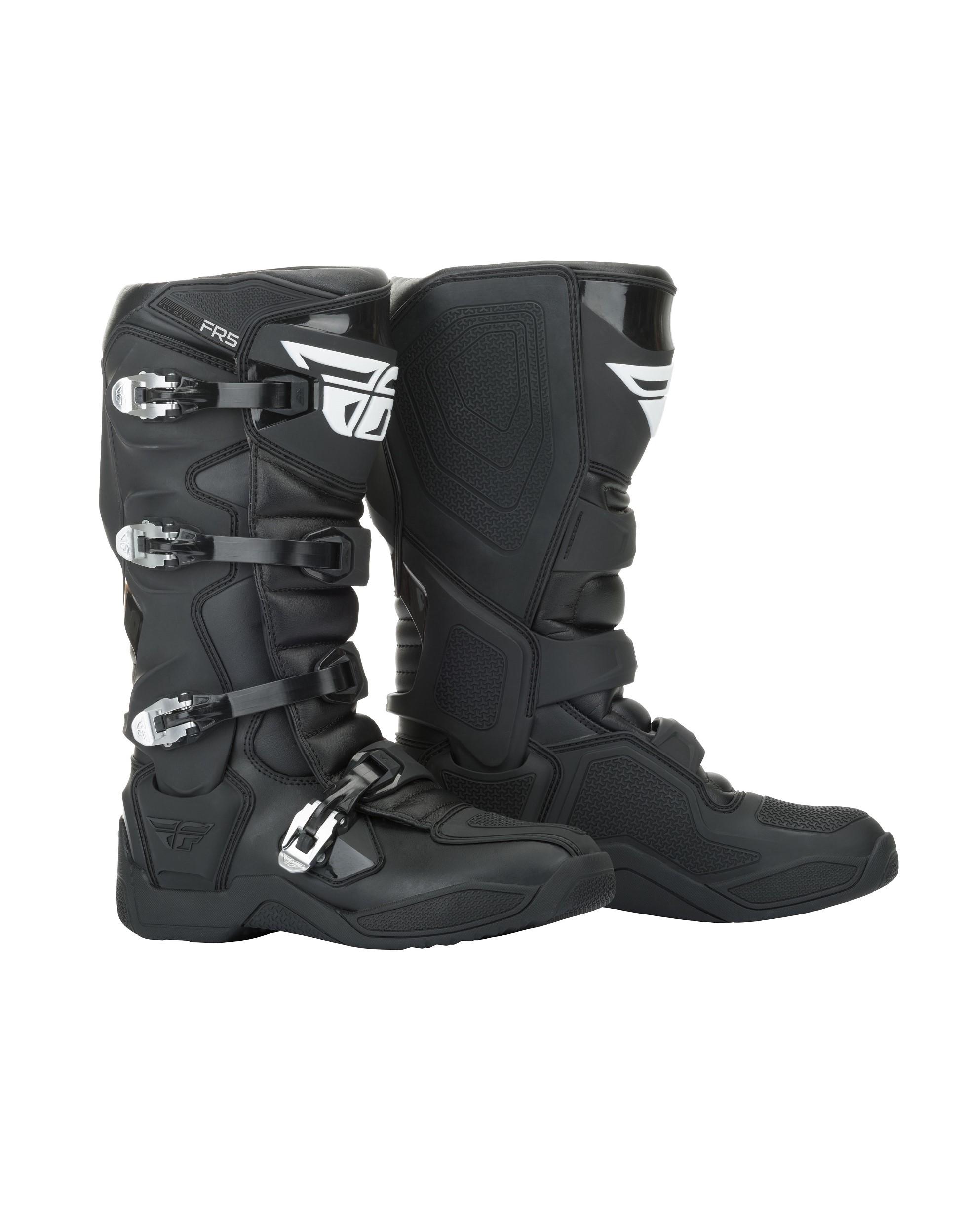 Мотоботы FLY RACING FR5 white/black