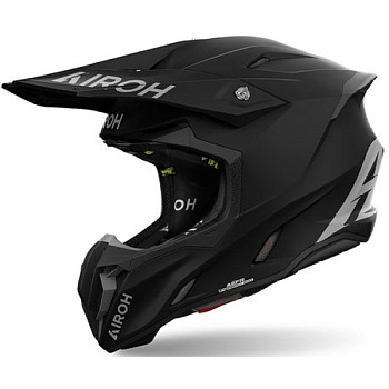 Шлем кросс AIROH STRYCKER COLOR Black Matt