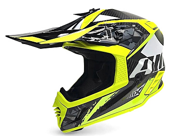 Шлем кроссовый AiM RH855 Carbon TERRAIN Black/Yellow