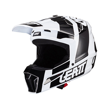 Мотошлем подростковый Leatt Moto 3.5 Junior Helmet Black/White