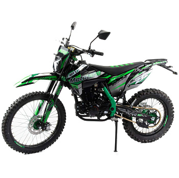Кроссовый мотоцикл Motoland XT 250 HS 172FMM (PR5) ПТС Зеленый 21/18