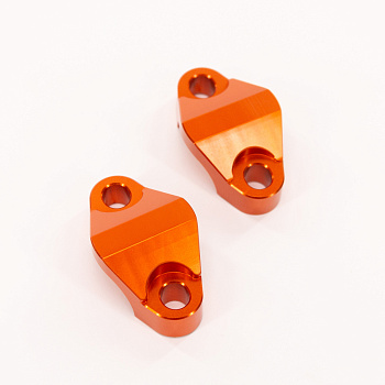 Стойки руля верхнее 28.6 мм CNC KTM Оранжевые